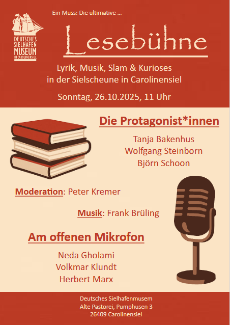 Die ultimative Lesebühne - Lyrik, Musik, Poetry, Kurioses