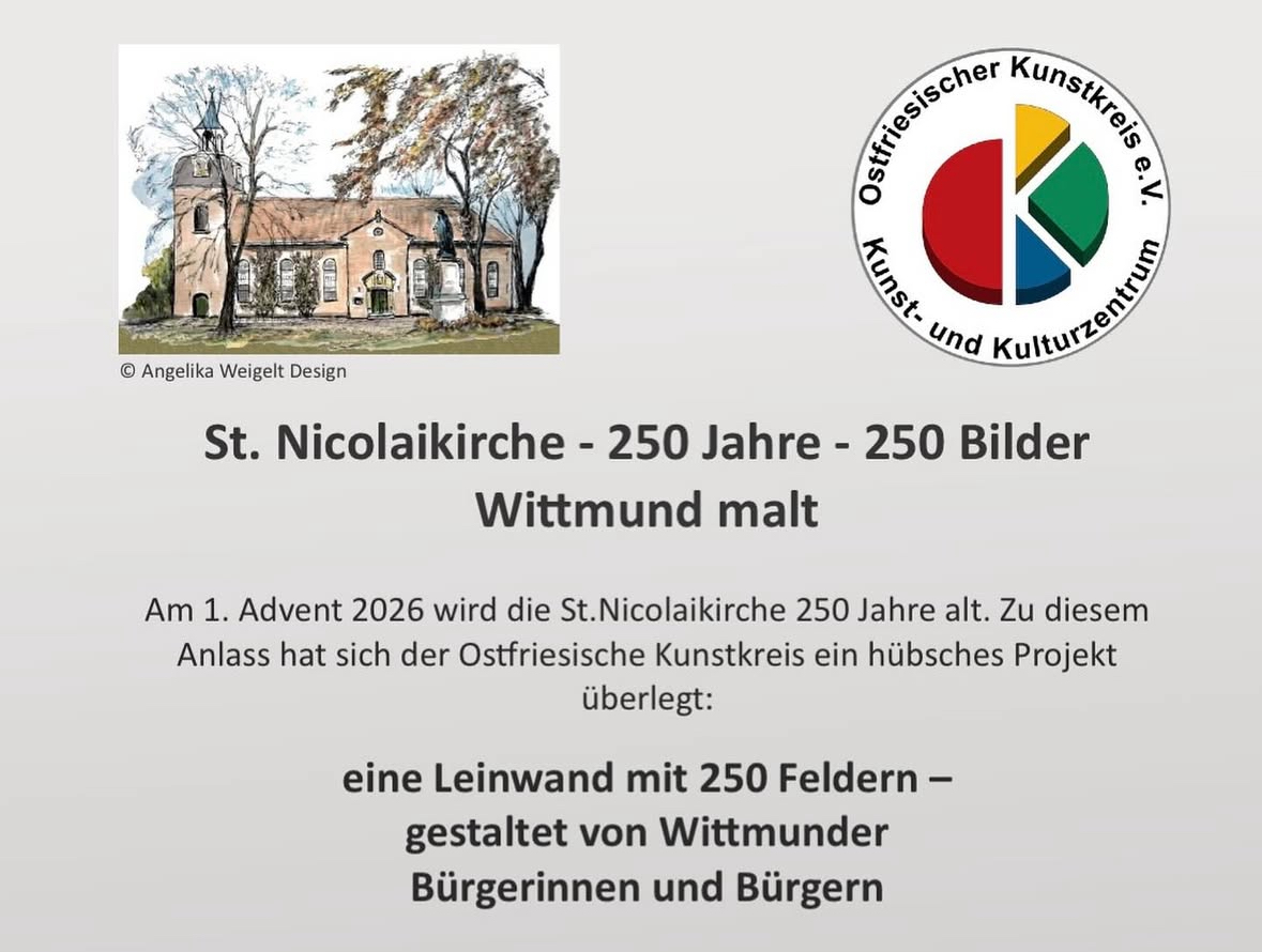 250 Bilder-Leinwand -250 Jahre St. Nikolaikirche-