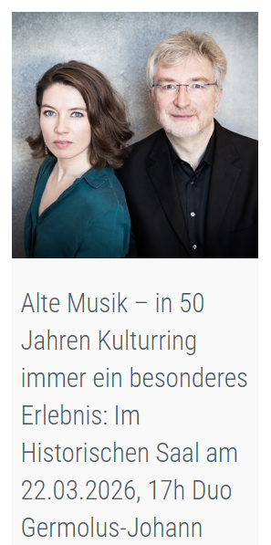 Konzert mit dem "Duo Germolus-Johann"