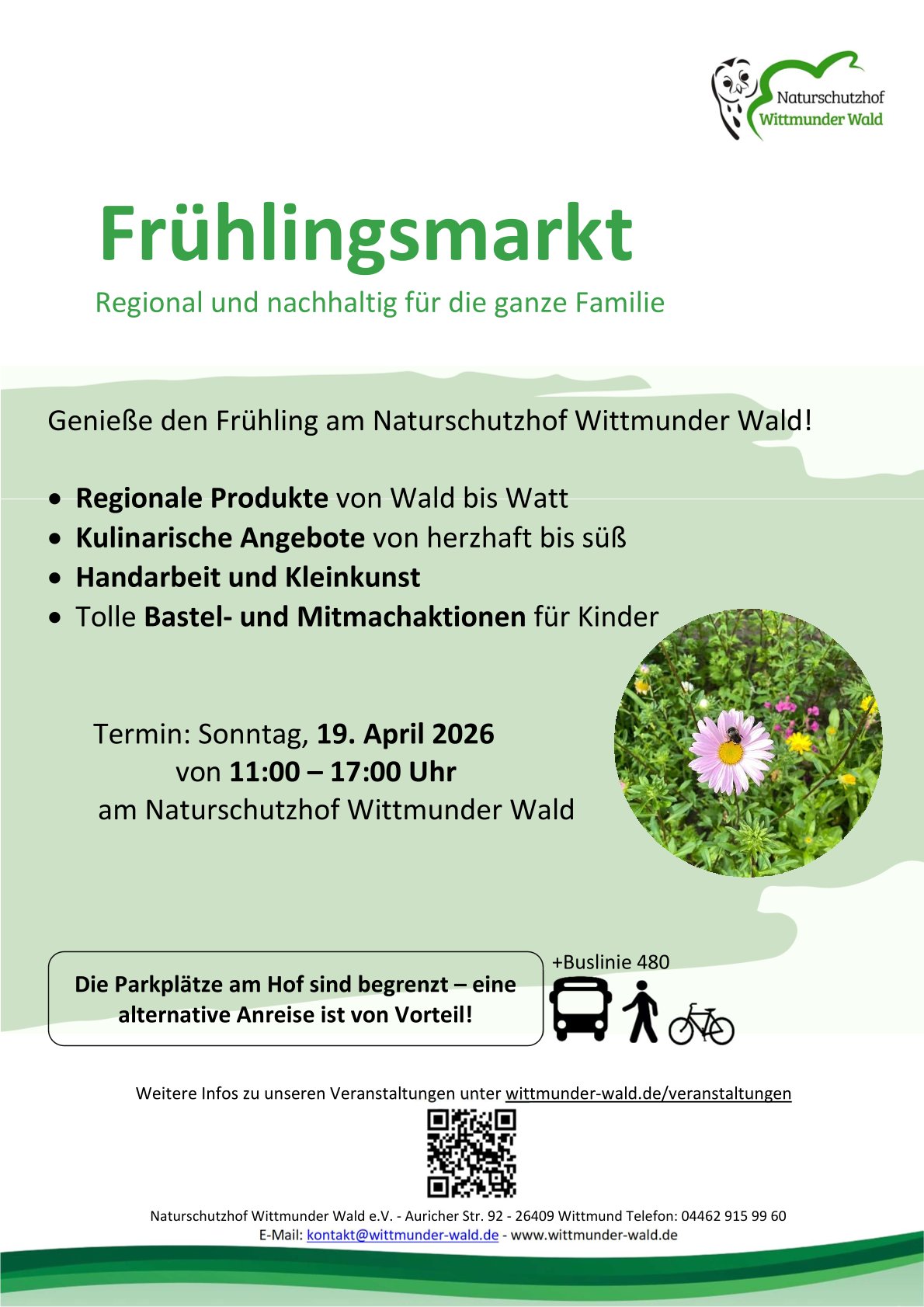 Frühlingsmarkt im Naturschutzhof