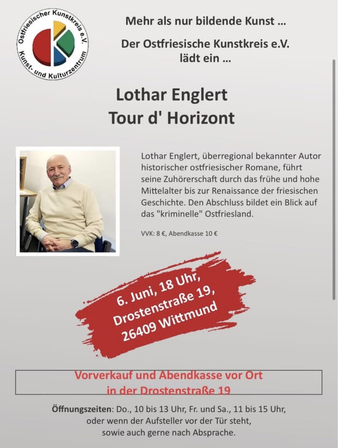 Lesung mit Lothar Englert
